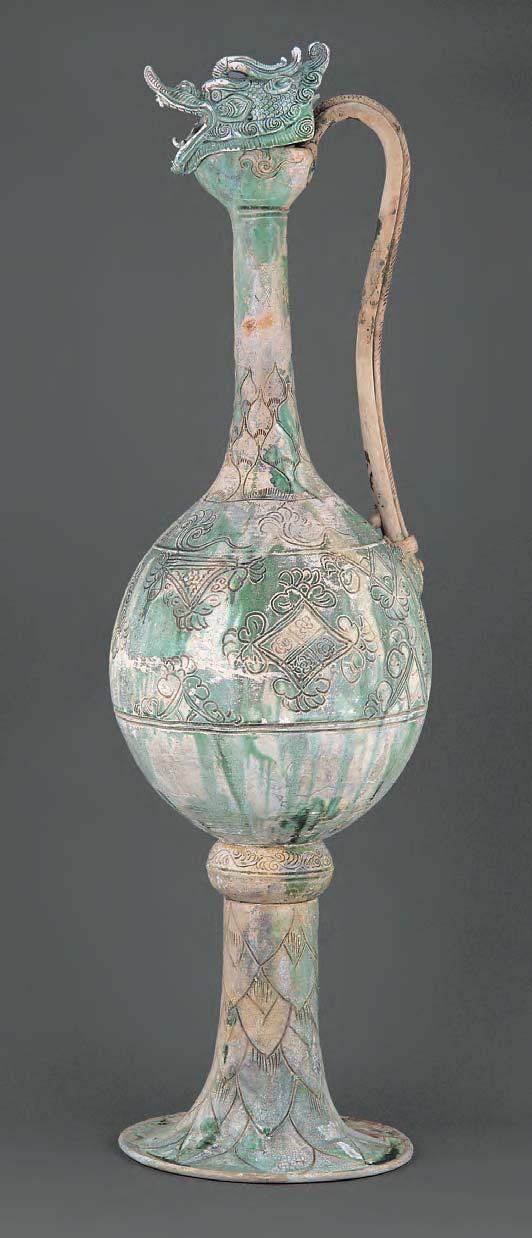No 75 Ewer with (left) and without (right)