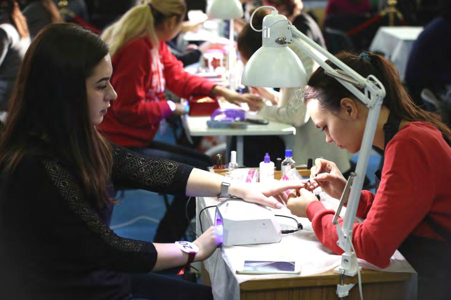The regular exhibitor of SuluExpo Tamsan Beauty Academy (Kazakhstan, Astana) performed the 9th Festival of Nail Stylists ONS Kazakhstan in the following nominations: "Classic manicure", "Modern