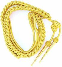 Shoulder Cords: The Lone Star Grand Commandery has approved the wear of yellow shoulder cords on left shoulder for all Past Eminent Commanders, Honorary Past Eminent Commanders, and sitting Eminent