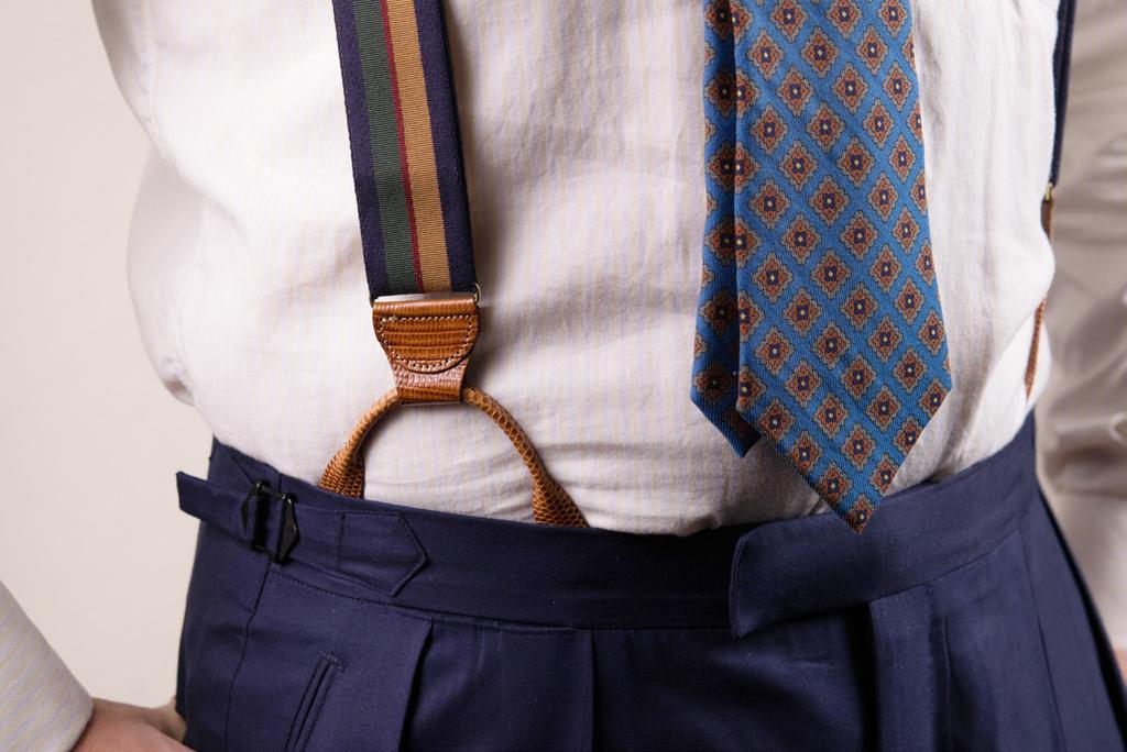 Don t Forget: Pants should be worn with EITHER suspenders or a belt