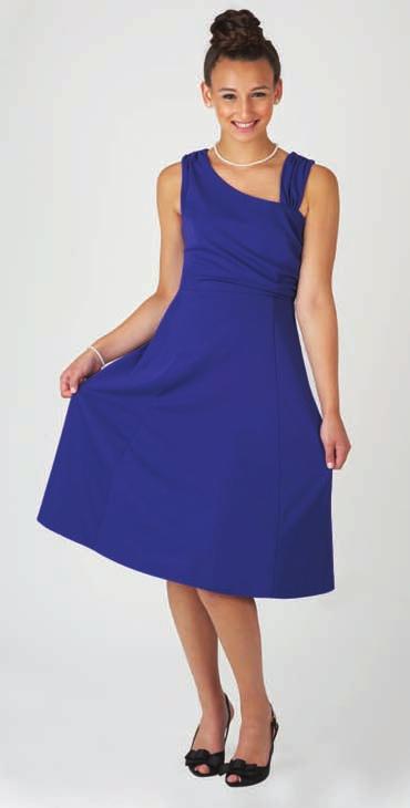 NEW! Helena Swing Dress Perform with ease in this stylish, figureflattering swing dress