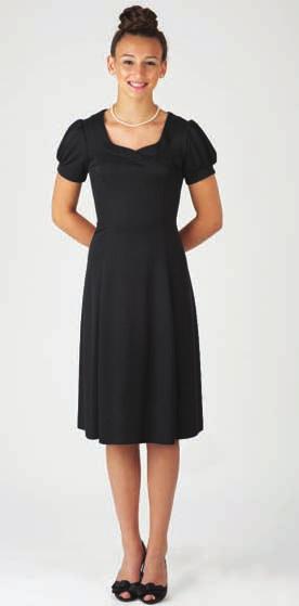 NEW! Claudia Swing Dress Deliver an impressive performance with total confidence in this smartly styled swing dress with sweetheart neckline.