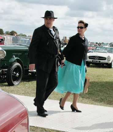 The Goodwood Revival Meeting in West Sussex in the south of England is one of the most exclusive classic car events of the world.
