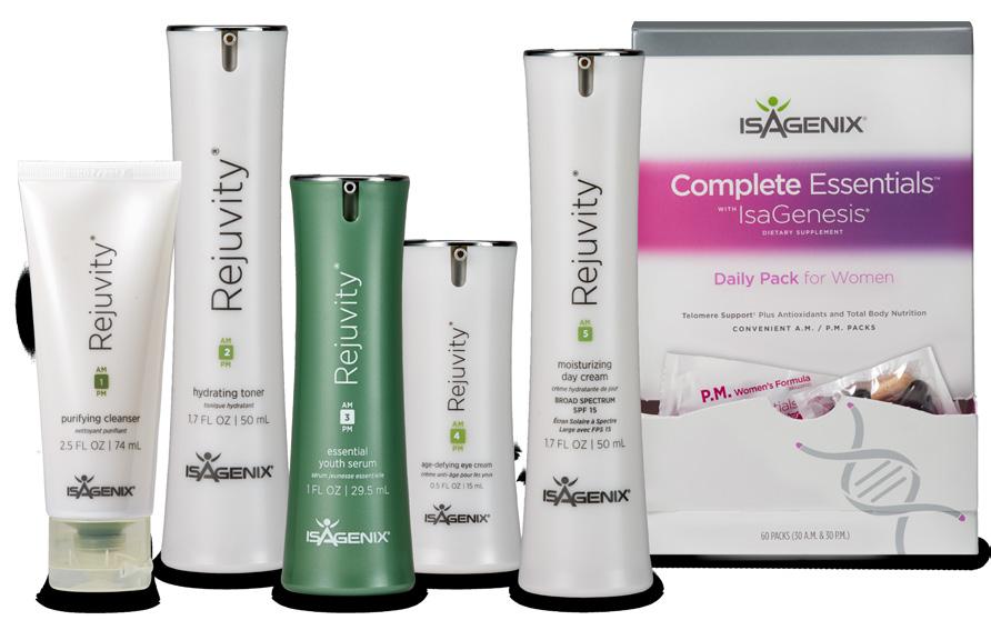 of powerful Rejuvity products along with the Complete Essentials