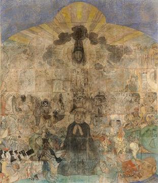 Page 4 The Temptation of Saint Anthony, 1887. James Ensor (Belgian 1860-1949). Art Institute of Chicago, Regenstein Endowment and the Louise B. and Frank H. Woods Purchase Fund.