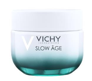 Vichy Eye Cream Slow Âge Fluid Comprises a filter system offering SPF 25 for broad-spectrum daily anti- UV protection, including UVA.
