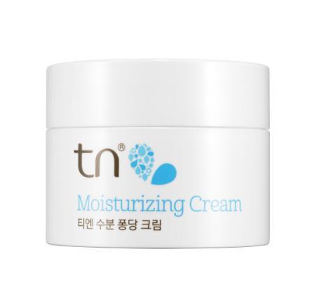 TN MOISTURIZING CREAM 50ml Special Care Amount : 50ml Skin type : Combination & Dry Shelf life : 30M Absorbed deeply into the skin, keeping it moisturized with its fresh sorbet