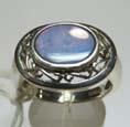 Ring 620 925 Ladies Silver Ring W/8 small