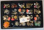 Several Fire Dept. pins 722 Tray lot of Approx.