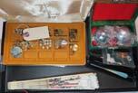 Necklaces and Locket Charms 726 Tray lot of 7 Cuff Bracelets, 2 Beaded Necklaces & 1 Compact 733 Tray