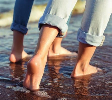 Say goodbye to going barefoot Going barefoot, or in your stocking feet, sadly these days are gone If you have