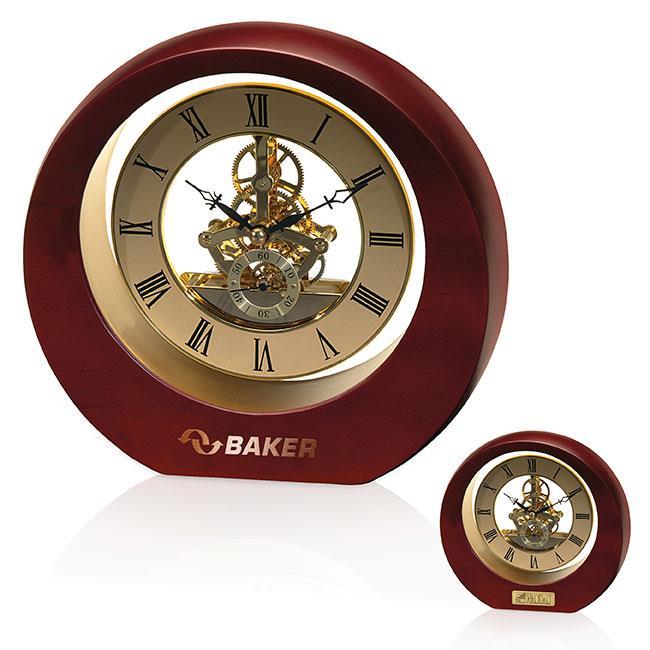 36272 Solstice Clock Batteries included The stunning Solstice Clock makes a great gift for any executive Each piece is made of a natural occurring material; slight variations may occur