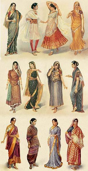 The tightly fitted, short blouse worn under a sari is a choli.