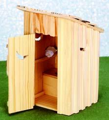 Outhouse Natural 6 H x 3