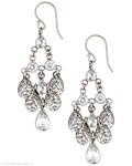 Hammered Cost: $59.00 Length: 2.25" Marvel Earrings W2793 French Wire Drops.