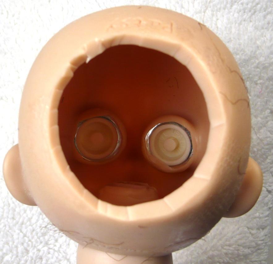 10 Right: both eye blobs have been removed. See that light edge around the plastic eyes?