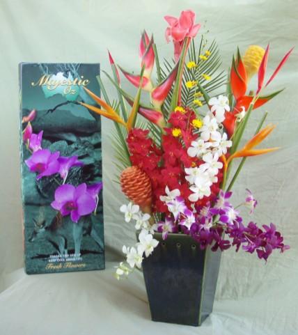 Code TO*XL Exotic Orchids & Tropical BQ are available in Small, Large, Extra Large, Super Extra Large