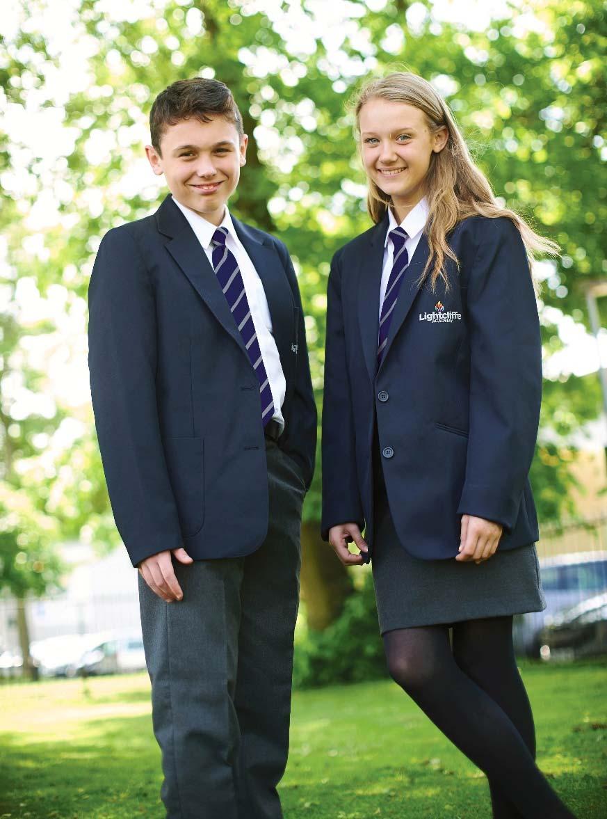 Information for Parents/Carers on Lightcliffe Academy Uniform All students in Year 7 to 11 are required to wear
