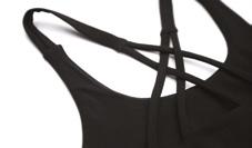 Bra 02 LW Exclusive black size: XS, S, M, L The elegant sports bra