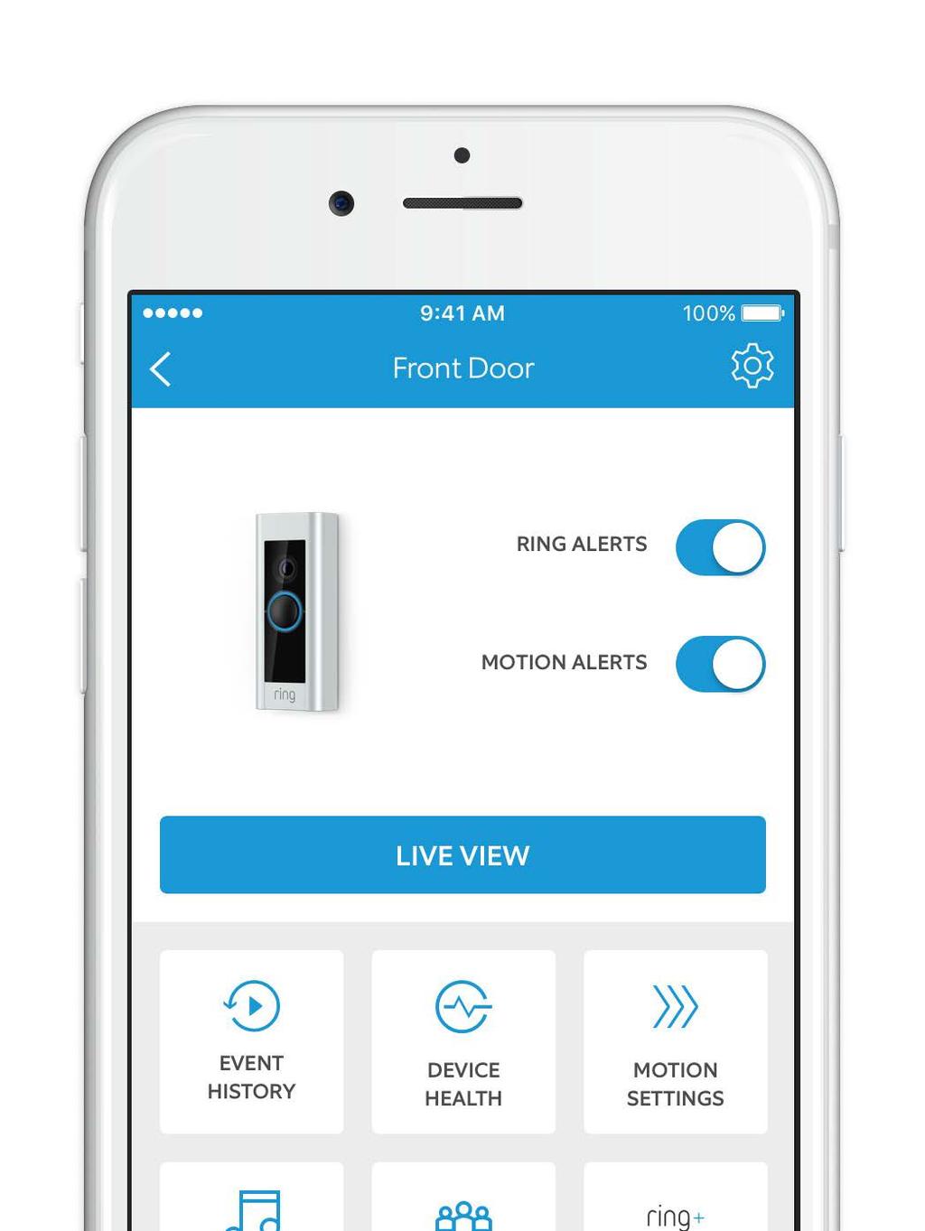 4. Using your Ring Doorbell Pro In the Ring app, tap your Ring Video Doorbell Pro to view its settings