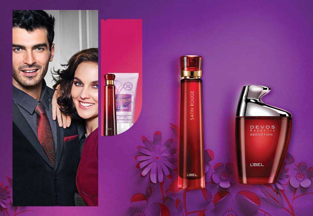 Gift for you Matisse and a Mini-fragrance With the purchase of both Satin Rouge and Devos Seduction. Total value $33.