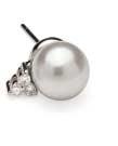 Fancy Pearl and diamond earrings $580.