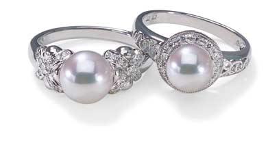 www.americanpearl.com To order call 800.847.3275 Simple Pearl and diamond earrings $550.