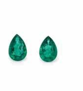 Accompanied by an American Gemological Laboratories emerald identiication and origin certiicate number CS 68904, dated July 16, 2015, stating Mineral Type: Natural Beryl, Variety: Emerald, Origin: