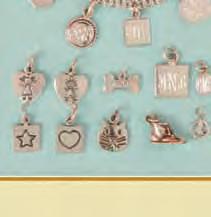 Our collection of engravable charms will make her charm bracelet all the more