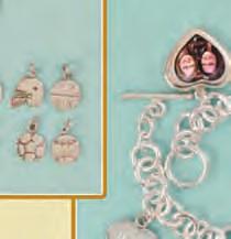 Our charms can also be added to most bracelets and necklaces in the catalog by