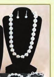 Matching pearl earrings EN441 $14 not shown b.