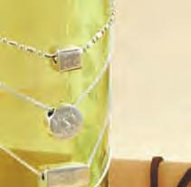 Sterling silver slide pendants are a great casual accessory for all