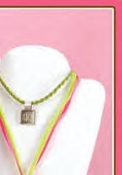 Necklace NN302-pink* $24 features multiple strands and