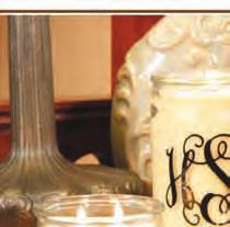Monogrammed Candles, $32 Scrumptious and gorgeous, you will fall in love with our monogrammed jar candles!