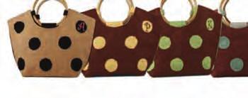Polka Dot Bags As a handbag or as a tote, bags just don t get much more fun than these!