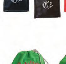 5 H These chic, classic leatherette lunch bags are fully insulated,