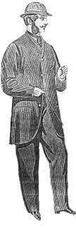 MEN'S DAYWEAR 1855-1870 Sack Coat This long, loose style of coat was a versatile, popular garment for this period.