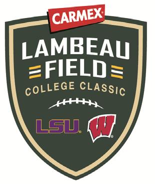 Lambeau Field College Classic The LSU football team will open the 2016 season in the Lambeau Field College Classic against Big 10 powerhouse Wisconsin on September 3 rd in historic Lambeau Field in