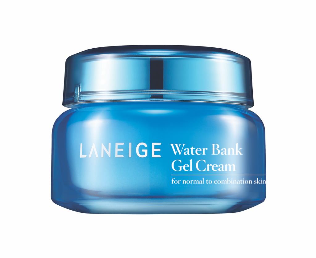 LANEIGE WATER BANK GEL CREAM Infused with exclusive Hydro Ionized Mineral Water & Biogen Technology, clinically proven to hydrate, protect and revitalize, new LANEIGE Water Bank Gel Cream brings skin