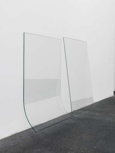 Untitled - 2011-70 x 140 x 15 cm glass.