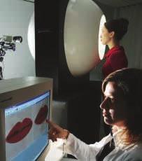 Measuring lip colour in the chromasphere. RESEARCH AND DEVELOPMENT alternative to animal testing. Of the three possible methods in the world, one was developed by L Oréal.