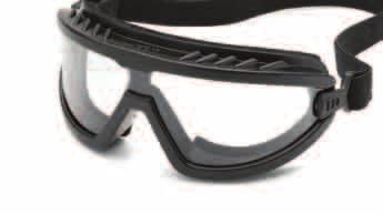 Sleek, compact frame is more attractive than traditional goggles, which tend to be big and bulky.