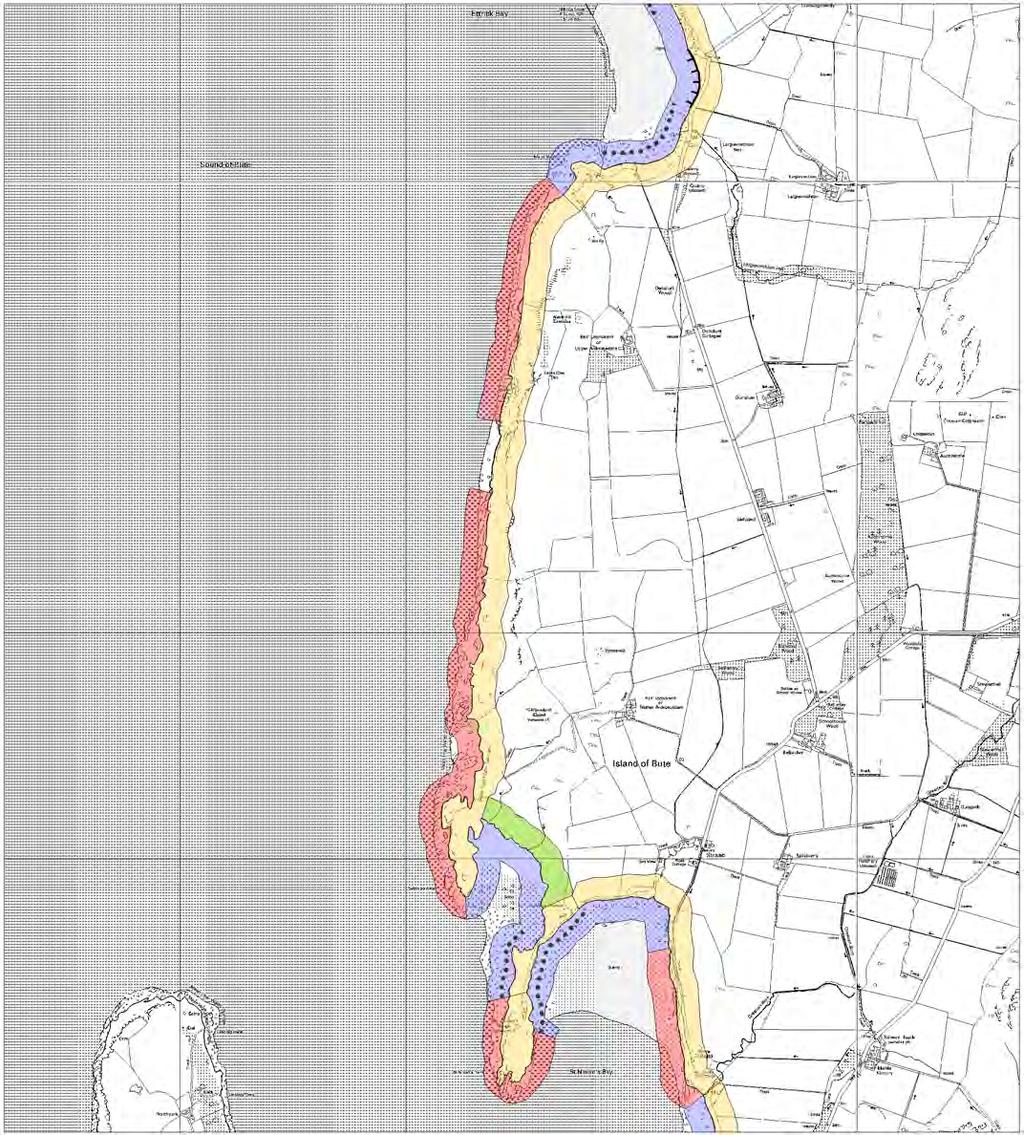 BUTE MAP 8 - HINTERLAND GEOLOGY AND FORESHORE GEOMORPHOLOGY St Ninian's