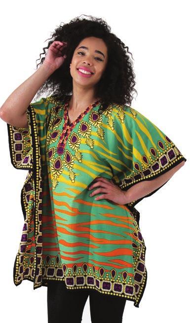 three of our newest dashikis in this