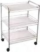 Stools and Trolleys 3 Tier 79hx48wx40d
