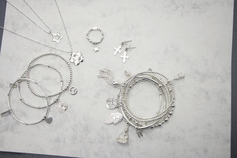 DISCOVER YOUR FREE SPIRIT NEWBIES NECKLACE - 70 MINI RICE STAR RING - 40 DROP CROSS EARRINGS