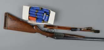 A 12 BORE 2 1/2 CHAMBERED NITRO PROVED SIDE BY SIDE BOXLOCK NON-EJECTOR, by Frederick T.
