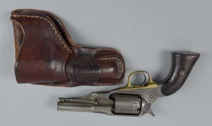 44 REMINGTON NEW ARMY PRECUSSION REVOLVER, converted to fire the.