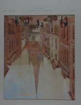Redeemer, Hagley Road, watercolour, signed lower right, titled to mount, approximately