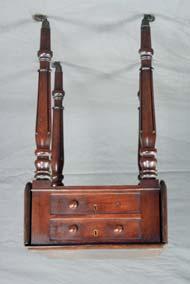 5cm 80-120 plus BP* Lot 407 Lot 407 A MID VICTORIAN ROSEWOOD FOUR TIER WHAT- NOT, of wavy rectangular form, the top tier with spindle gallery on spiral twist